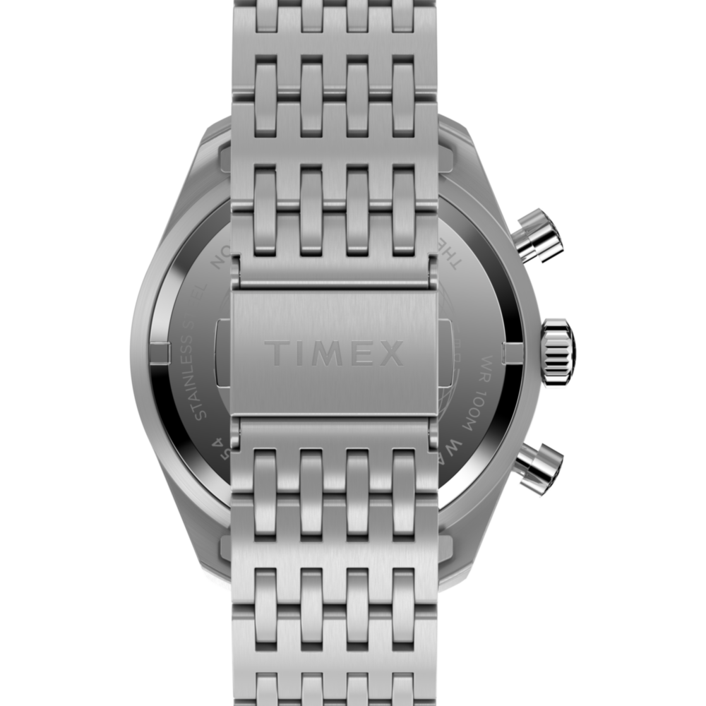 Waterbury Chronograph 41mm Stainless Steel Bracelet Watch