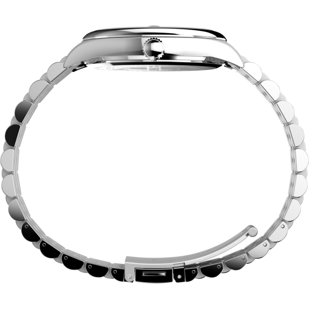 Timex Legacy Day and Date 41mm Stainless Steel Bracelet Watch
