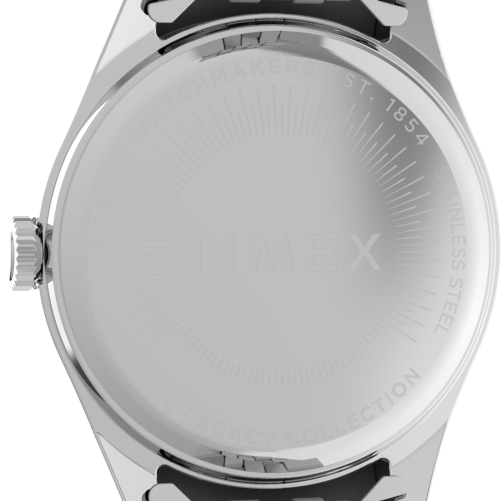 Timex Legacy Day and Date 36mm Stainless Steel Bracelet Watch