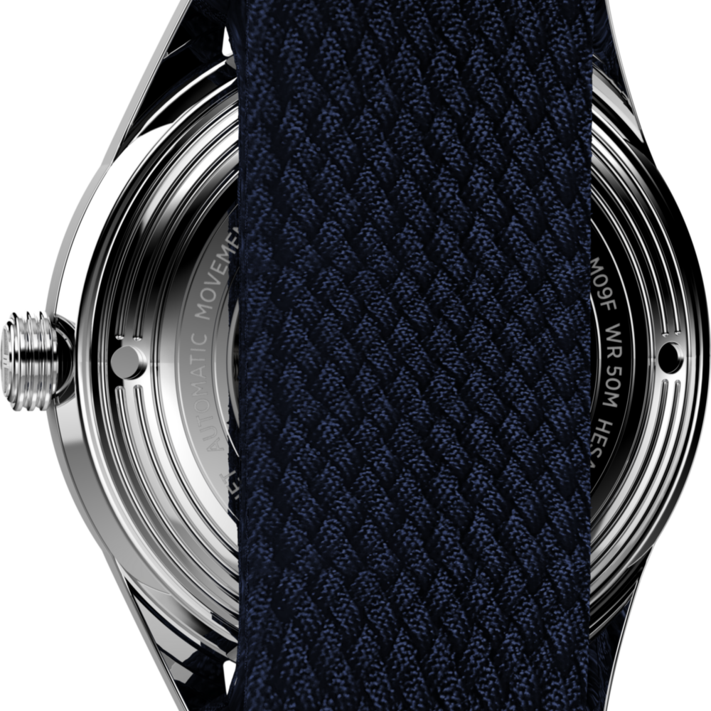 Marlin® Jet Automatic 38mm Fabric Strap Watch