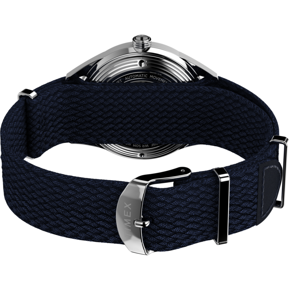 Marlin® Jet Automatic 38mm Fabric Strap Watch