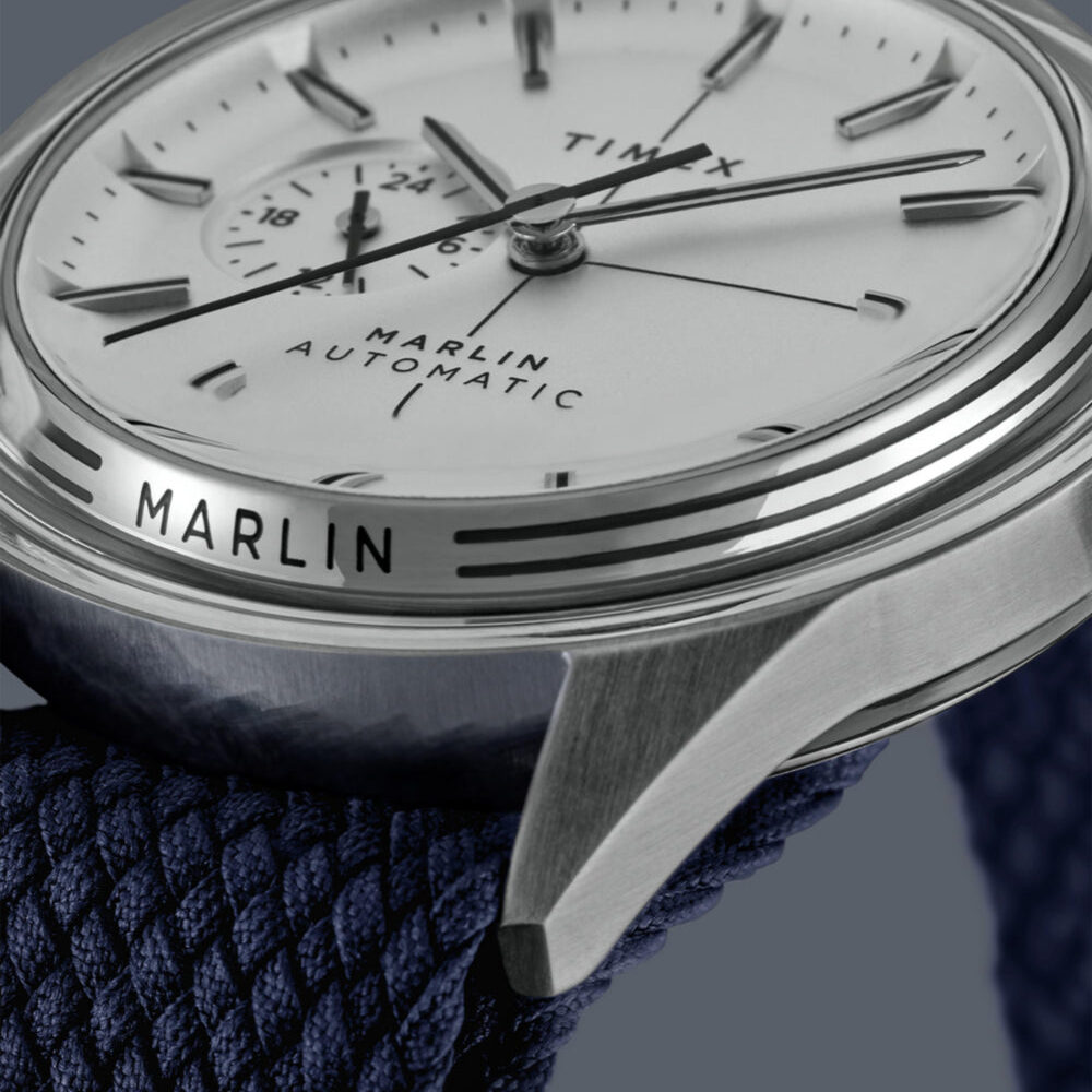 Marlin® Jet Automatic 38mm Fabric Strap Watch