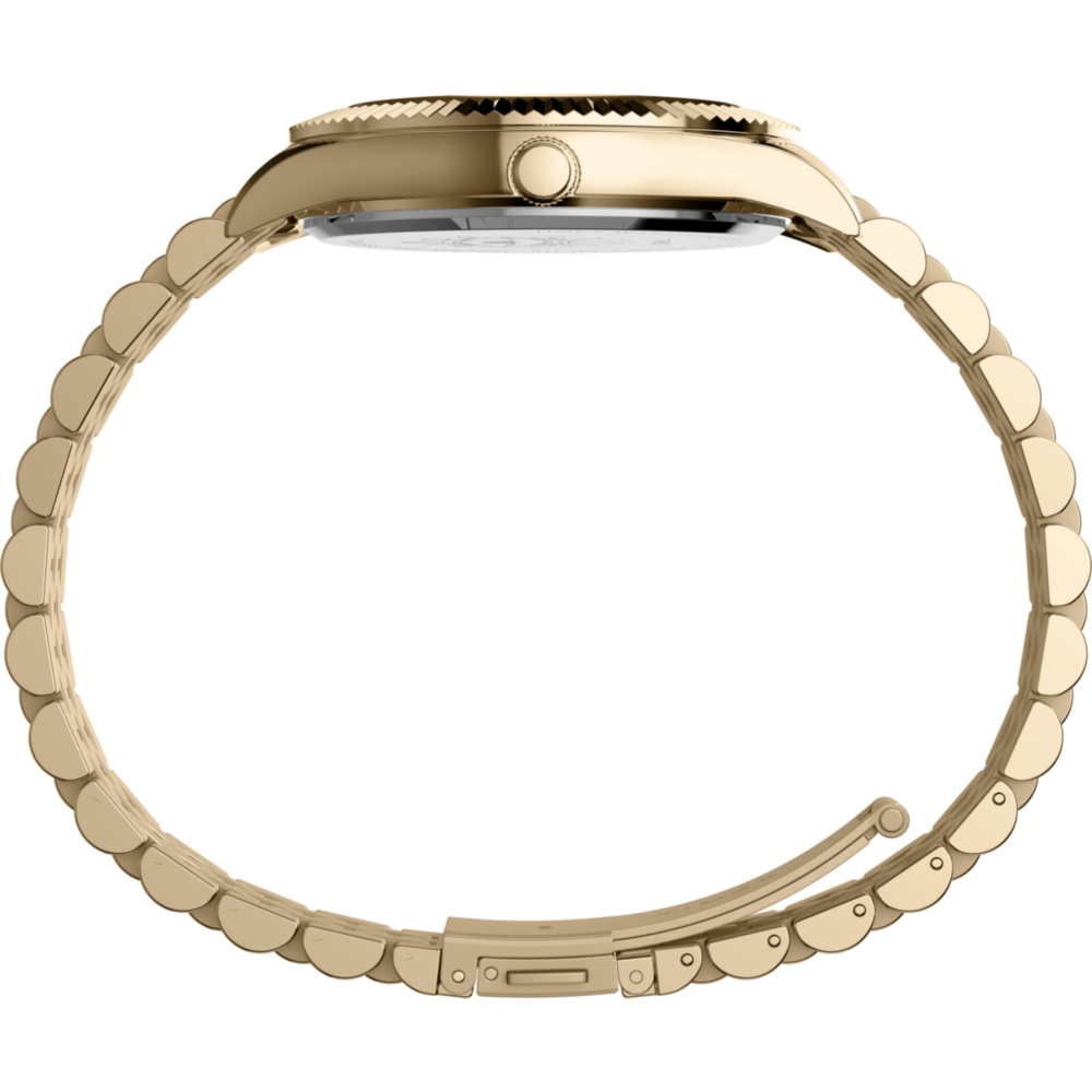 Timex Legacy x Jacquie Aiche Gold Sunray Dial with Tribe Eye 36mm Watch
