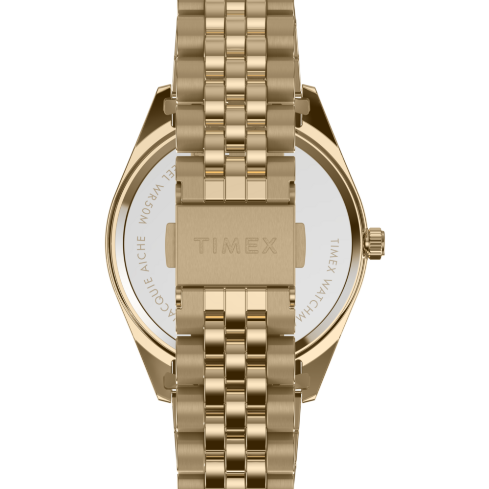Timex Legacy x Jacquie Aiche Gold Sunray Dial with Tribe Eye 36mm Watch