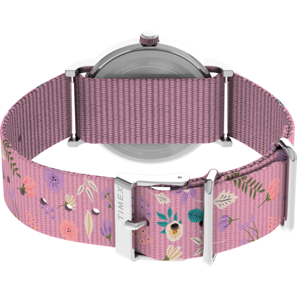 Peanuts® x Timex Weekender In Bloom 38mm Fabric Strap Watch