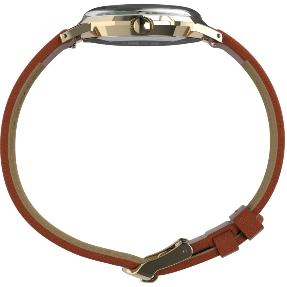Peanuts® x Timex Marlin® Hand-Wound Snoopy Tennis 34mm Leather Strap Watch