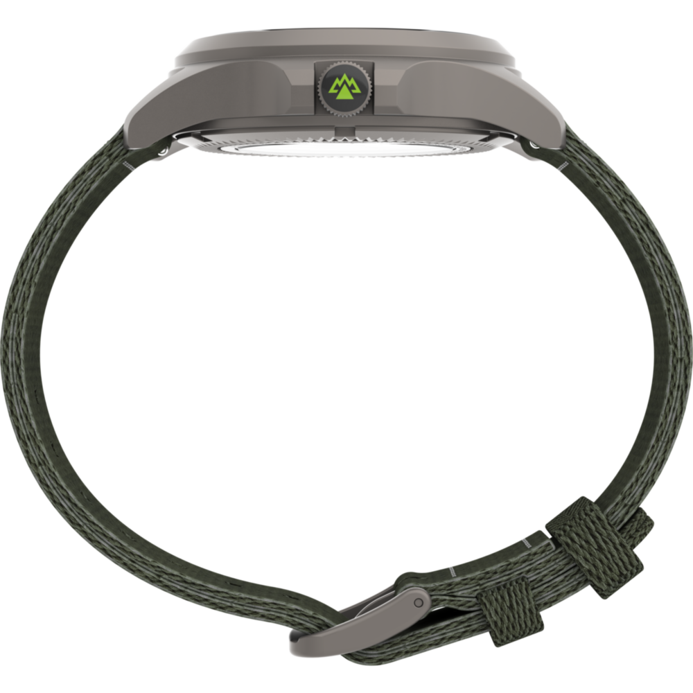 Expedition® Field Post Titanium Automatic 41mm Recycled Fabric Strap Watch