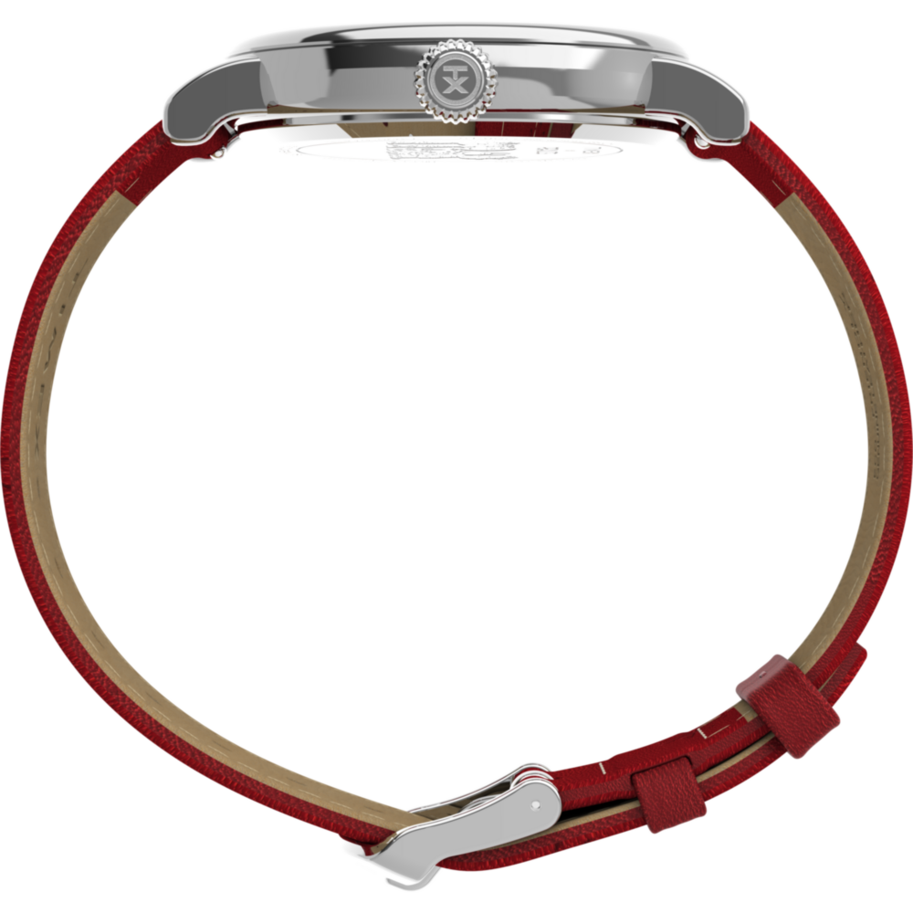 Peanuts® x Timex Standard Snoopy Santa 40mm Leather Strap Watch