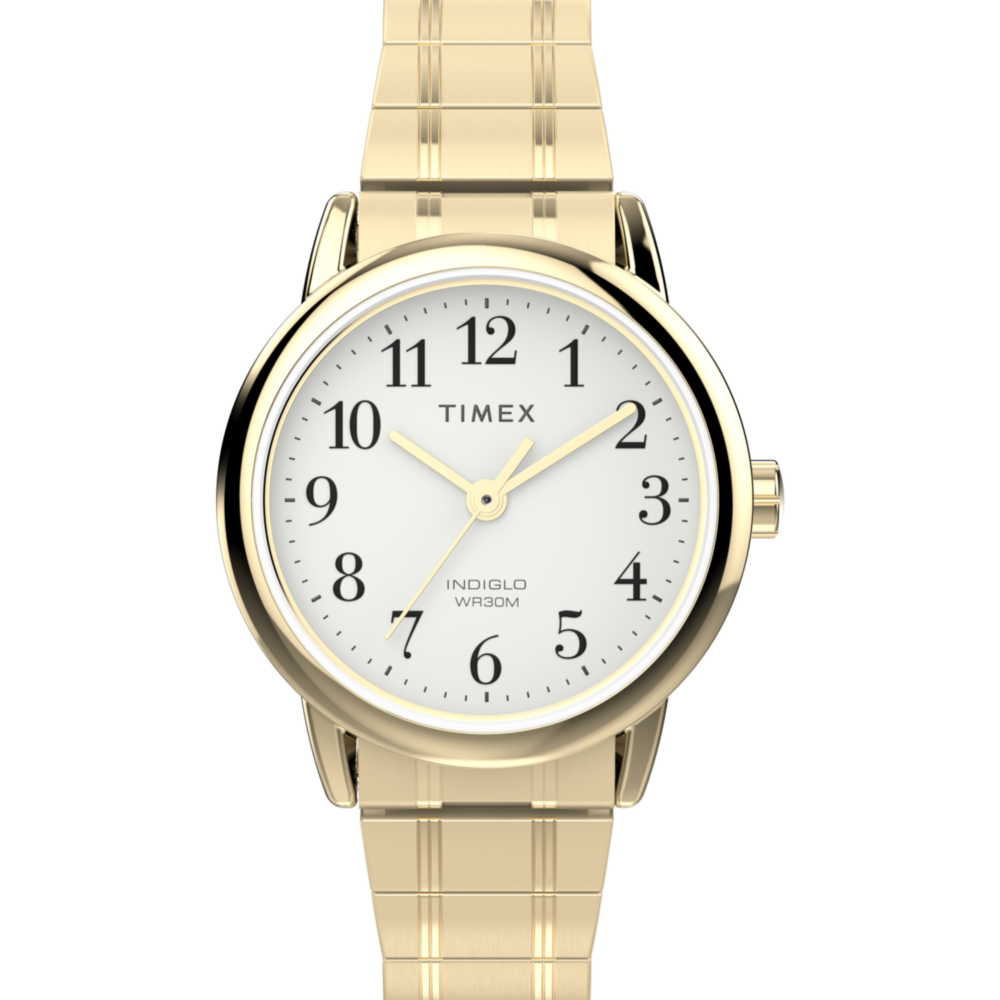 Easy Reader 25mm Stainless Steel Expansion Band Watch