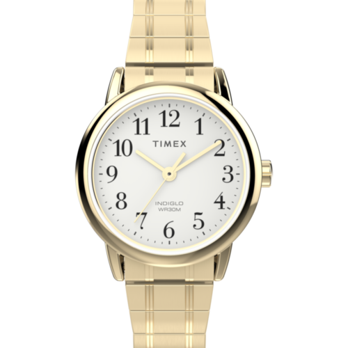 Easy Reader 25mm Stainless Steel Expansion Band Watch