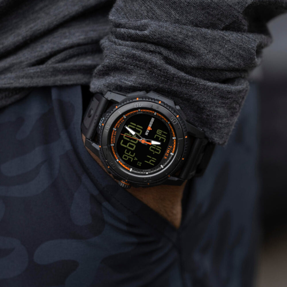 TIMEX® IRONMAN® Adrenaline Ana-digi 46.5mm PU Strap Watch