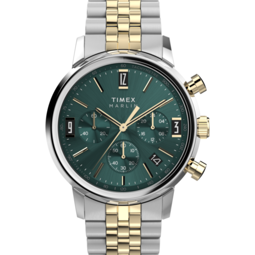 Marlin® Chronograph Tachymeter 40mm Stainless Steel Bracelet Watch