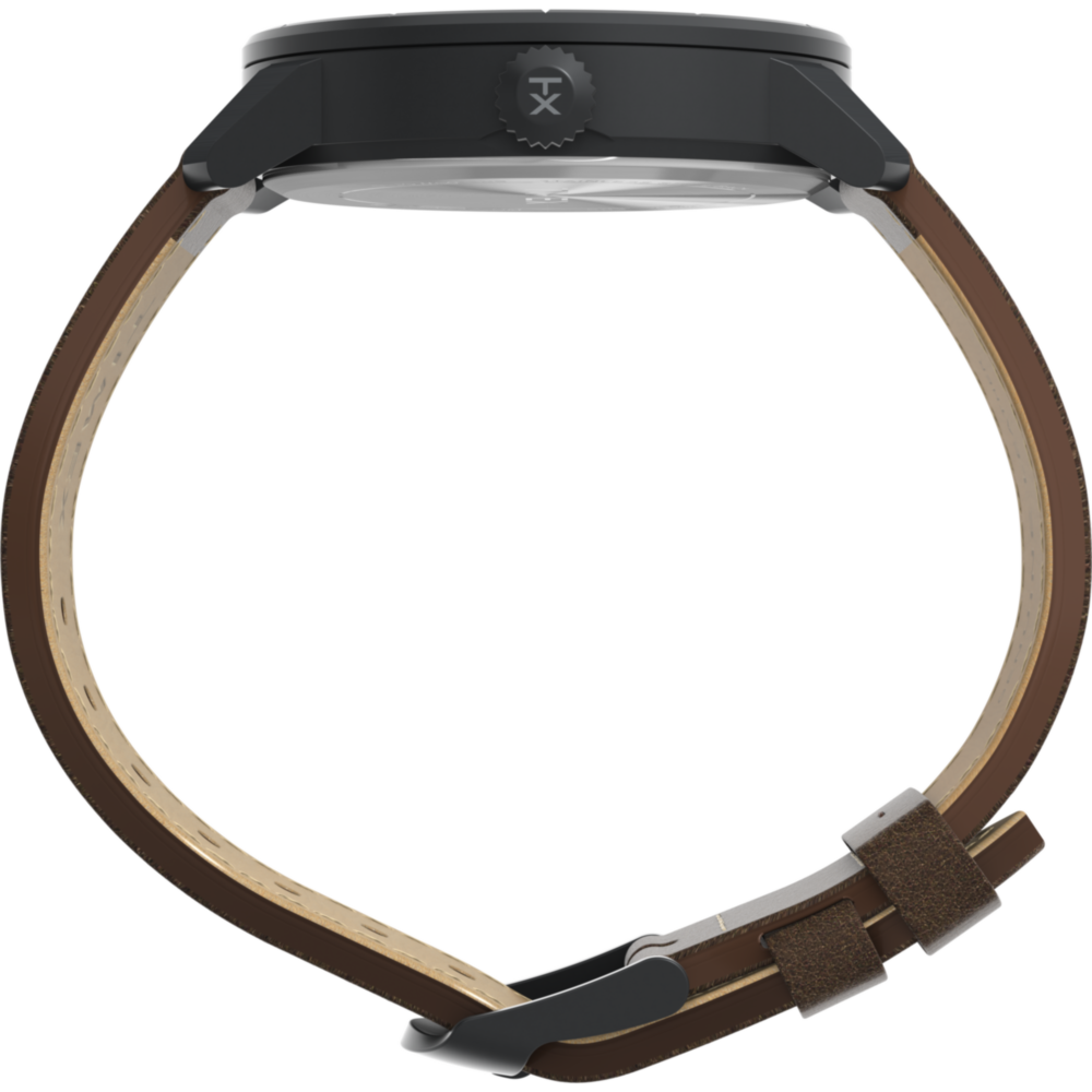 Mod 44mm Leather Strap Watch