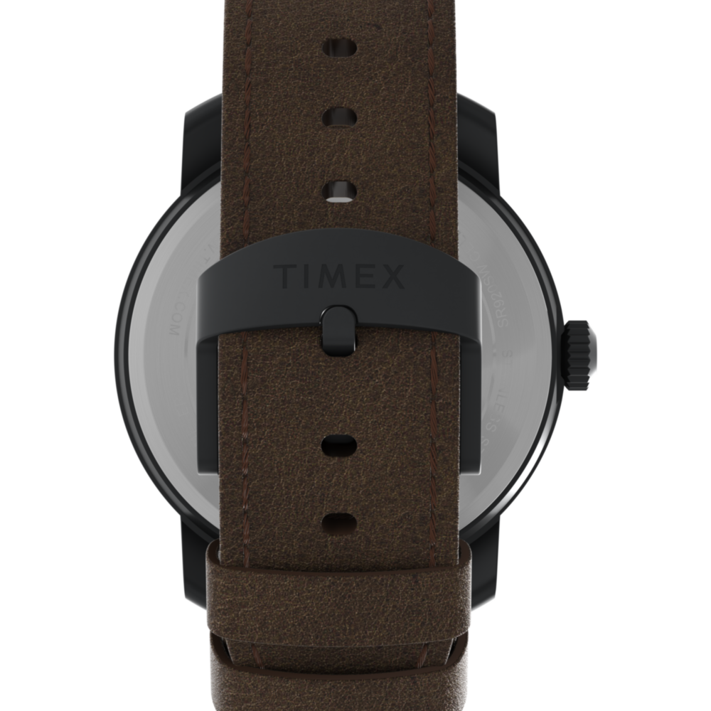 Mod 44mm Leather Strap Watch