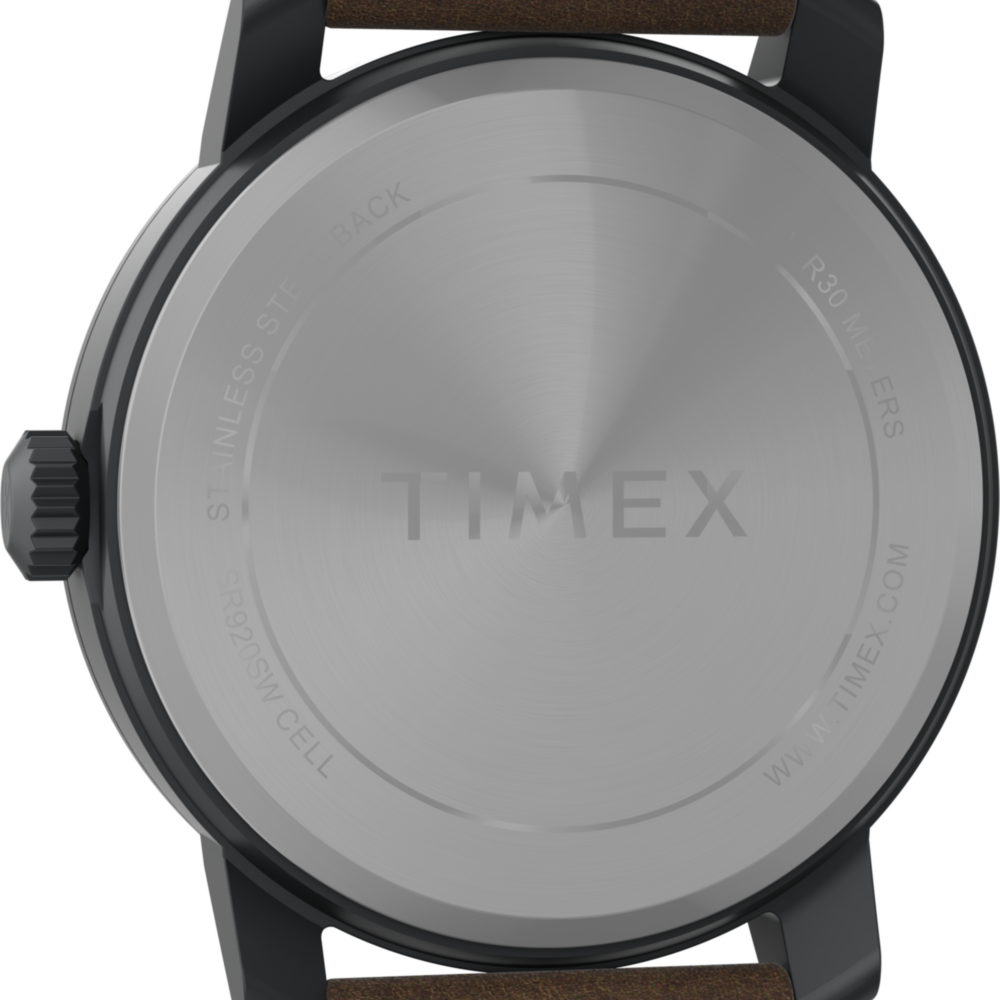 Mod 44mm Leather Strap Watch