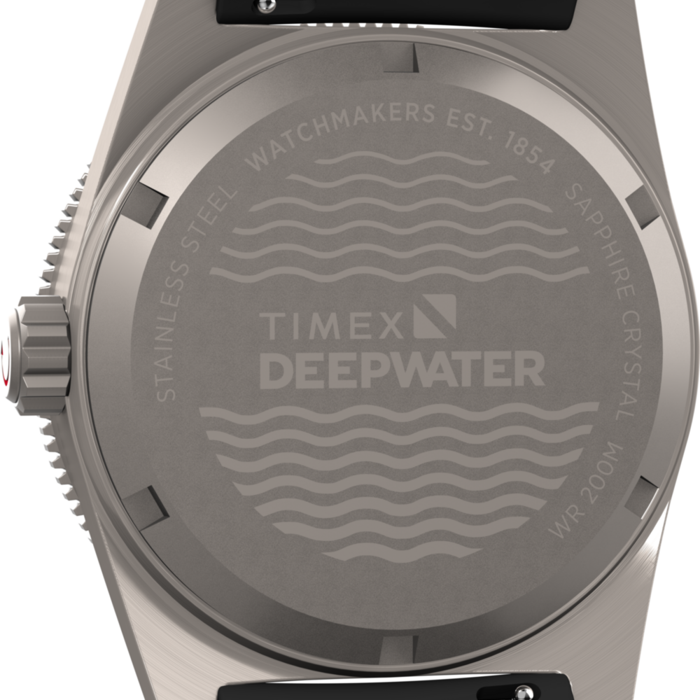 Deepwater Reef 200 Titanium Automatic 41mm Synthetic Rubber Strap Watch