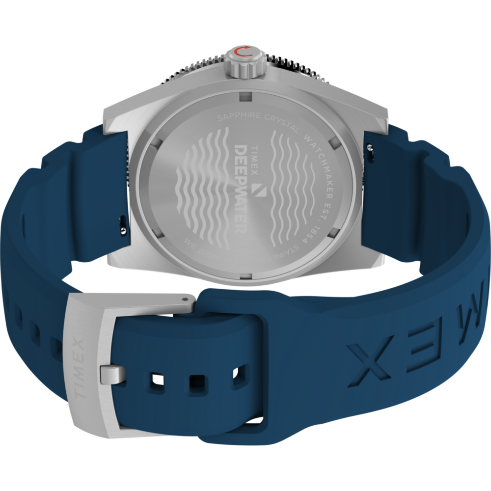 Deepwater Reef 200 41mm Synthetic Rubber Strap Watch