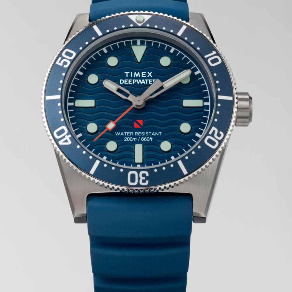 Deepwater Reef 200 41mm Synthetic Rubber Strap Watch