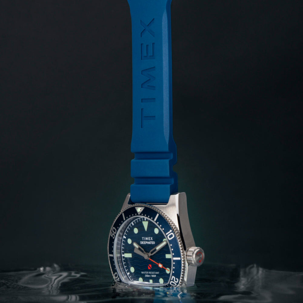 Deepwater Reef 200 41mm Synthetic Rubber Strap Watch