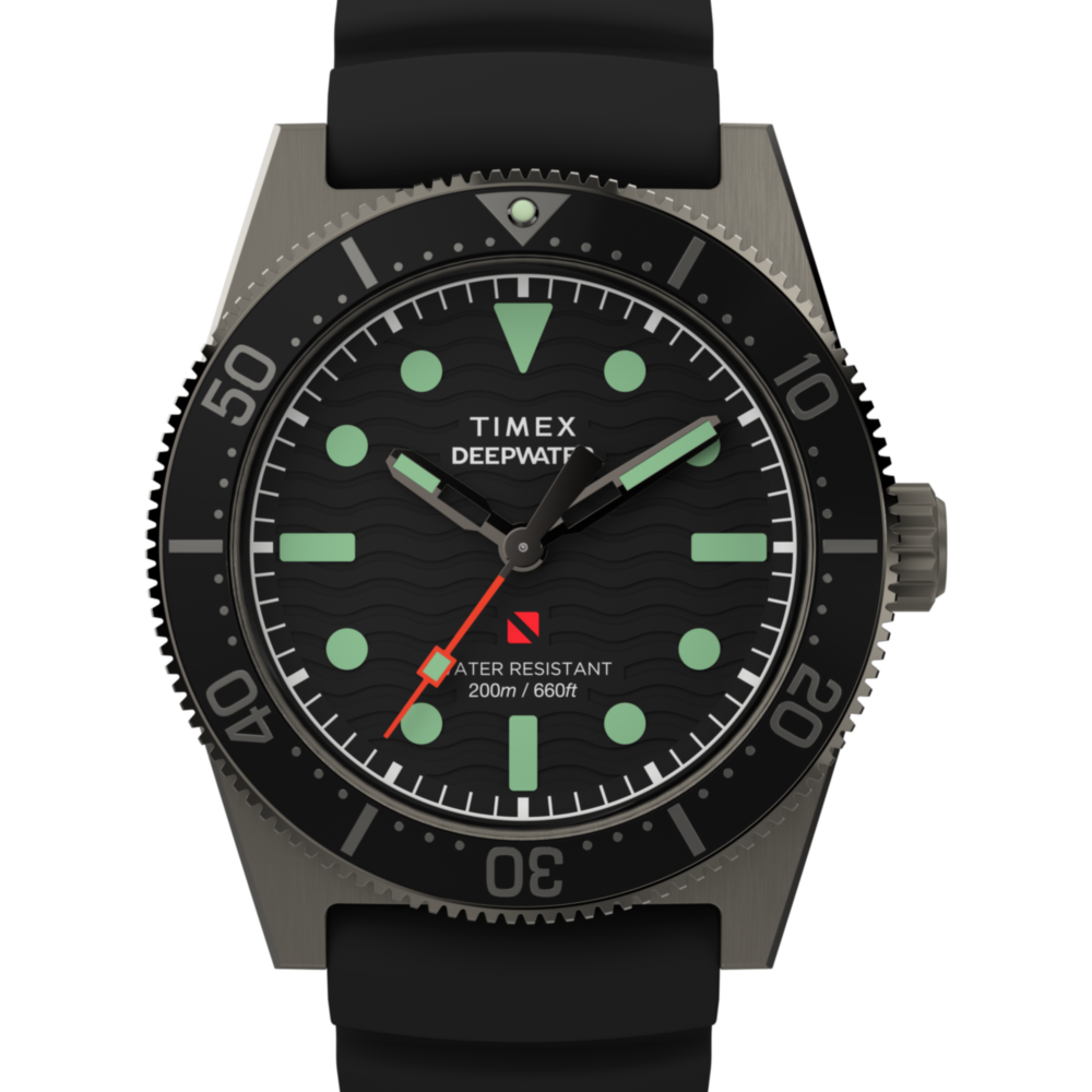 Deepwater Reef 200 41mm Synthetic Rubber Strap Watch