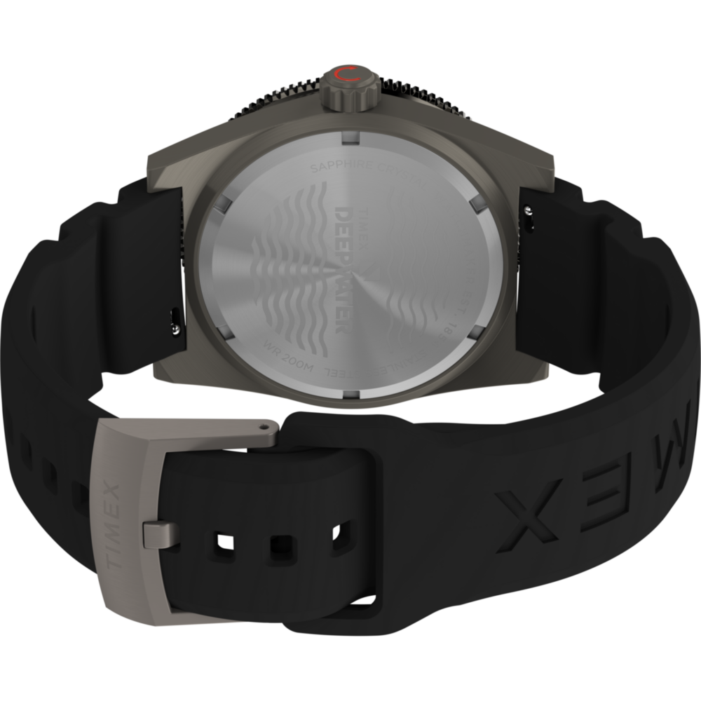 Deepwater Reef 200 41mm Synthetic Rubber Strap Watch