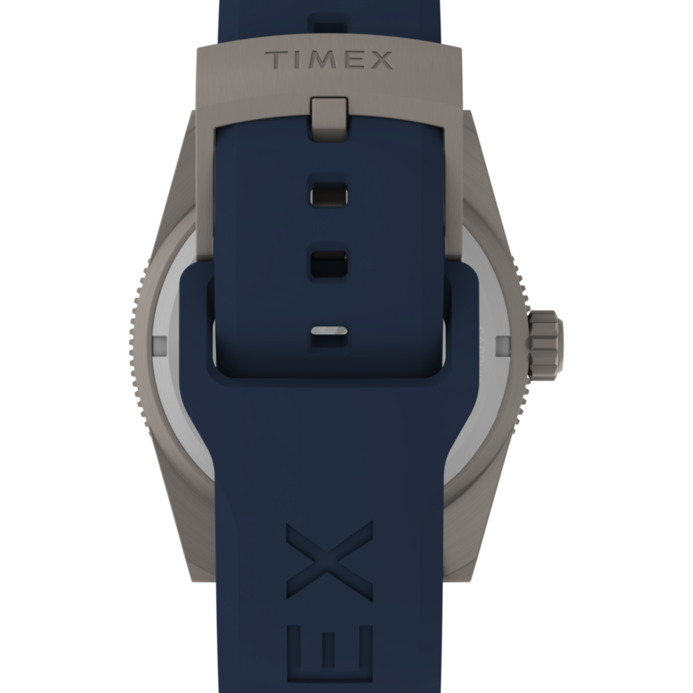 Deepwater Reef 200 GMT 41mm Synthetic Rubber Strap Watch
