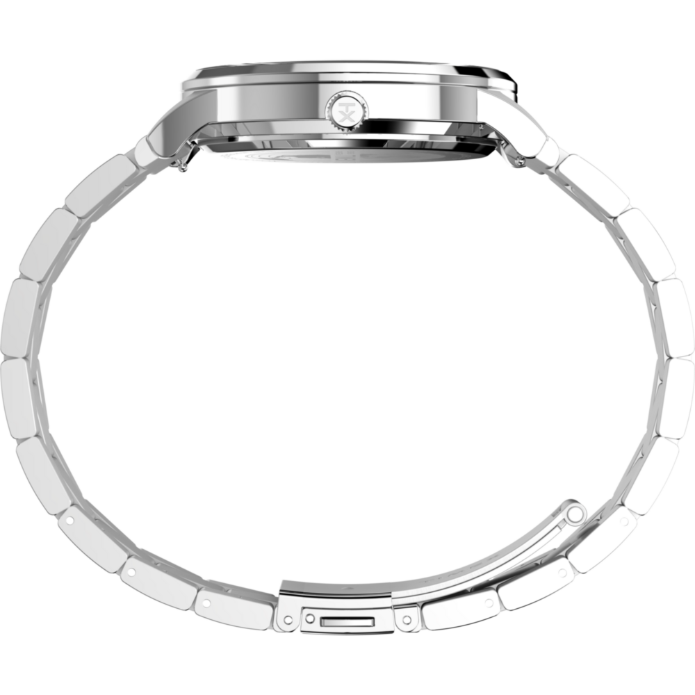 Waterbury Classic Moon Phase 40mm Stainless Steel Bracelet Watch
