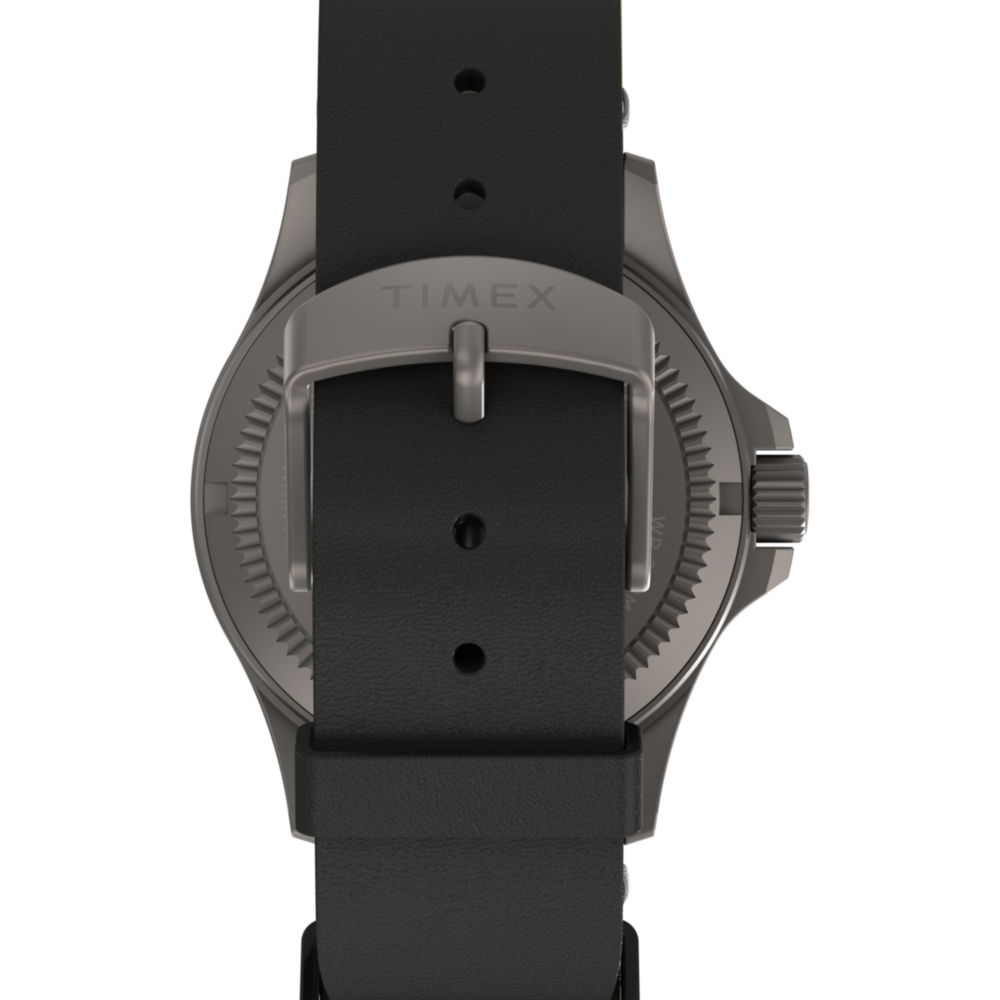 Expedition Titanium 38mm Leather Strap Watch