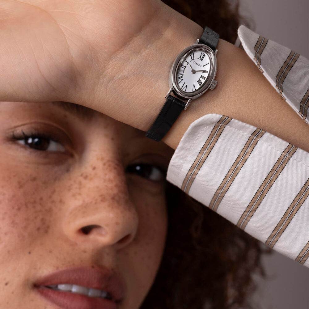 Cavatina 19mm Leather Strap Watch