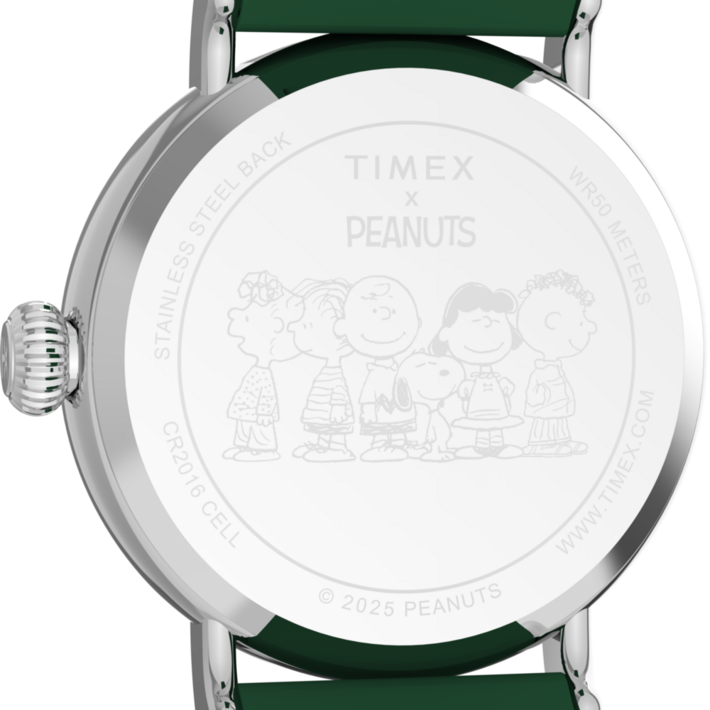 Peanuts® x Timex Standard Golf 40mm Synthetic Rubber Strap Watch