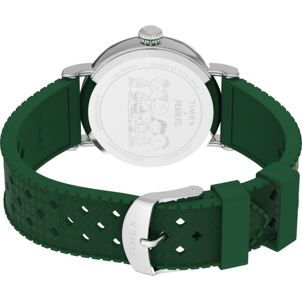 Peanuts® x Timex Standard Golf 40mm Synthetic Rubber Strap Watch