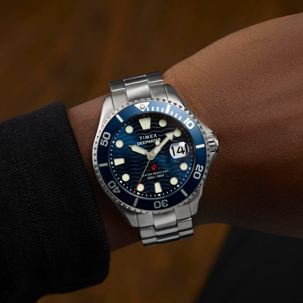 Deepwater Meridian 200 44mm Stainless Steel Bracelet Watch