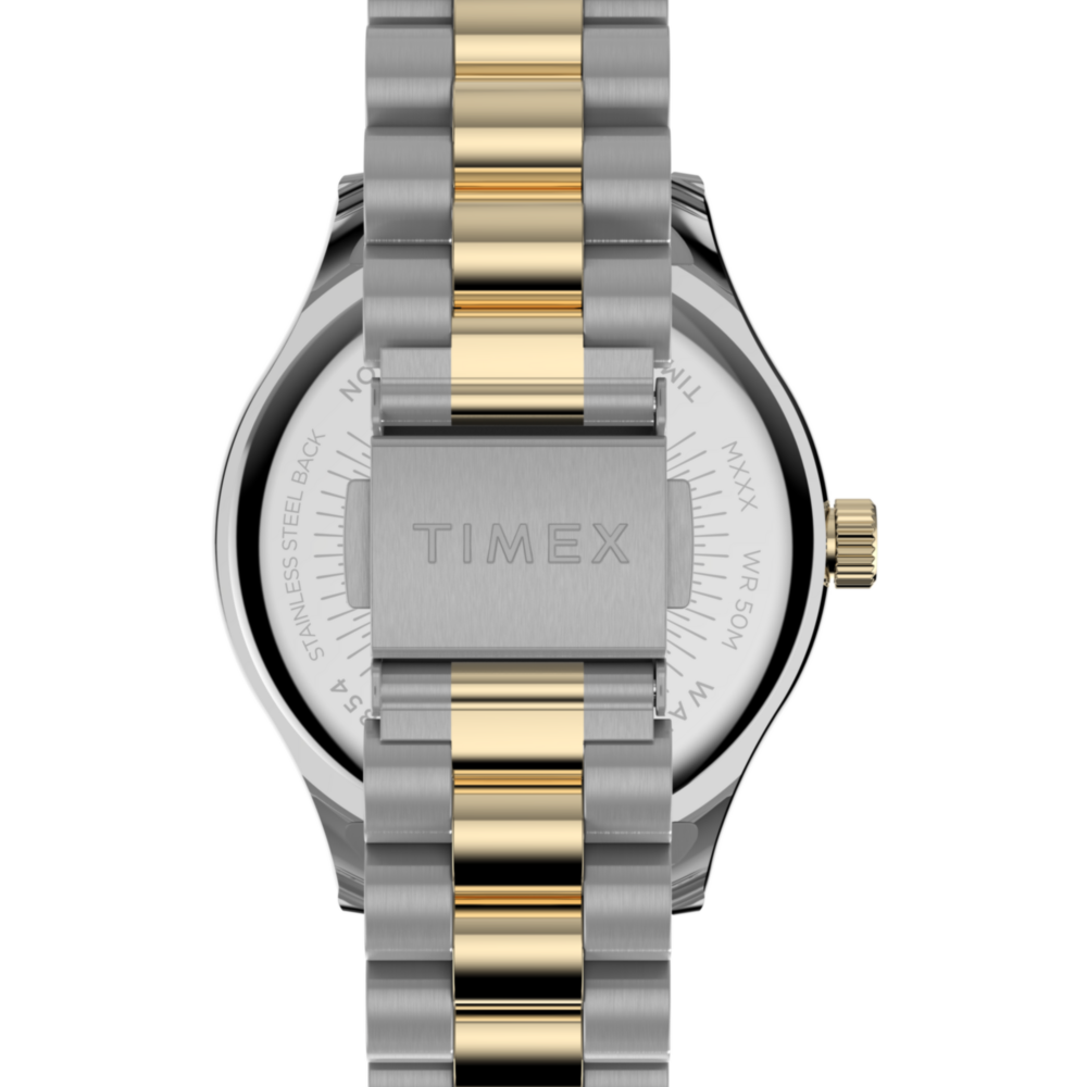 Timex Legacy 34mm Stainless Steel Bracelet Watch