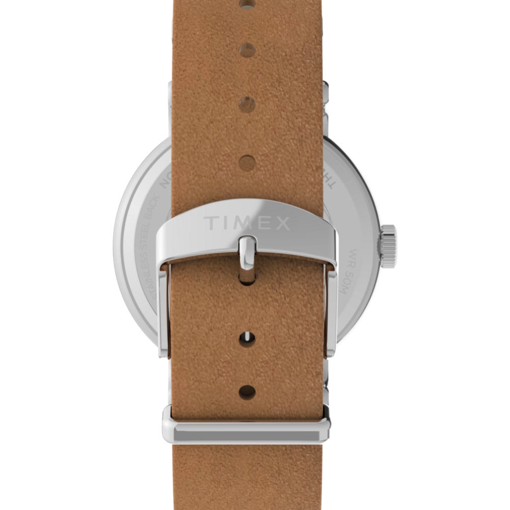 Weekender 37mm Leather Strap Watch