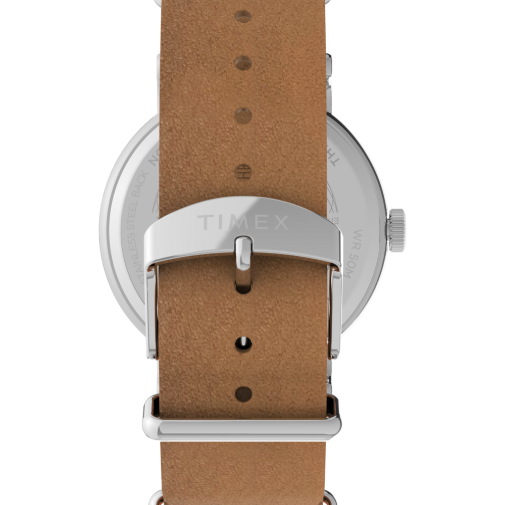 Weekender 40mm Leather Strap Watch