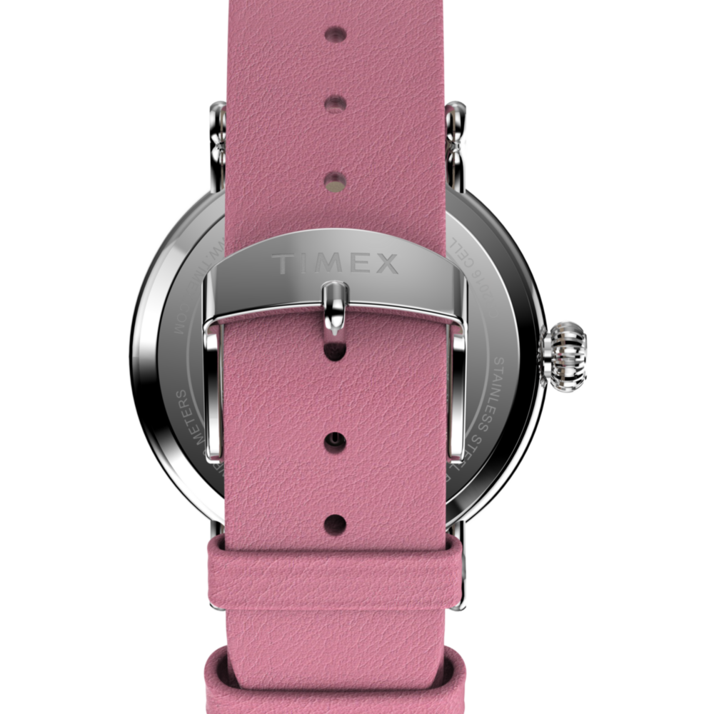 Peanuts x Timex Standard Valentine's 40mm Leather Strap Watch