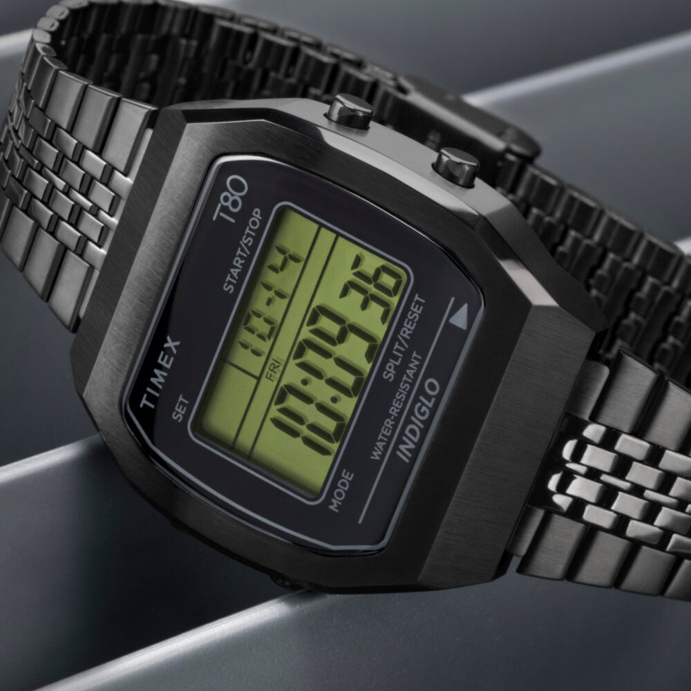 Timex T80 Steel 36mm Stainless Steel Bracelet Watch