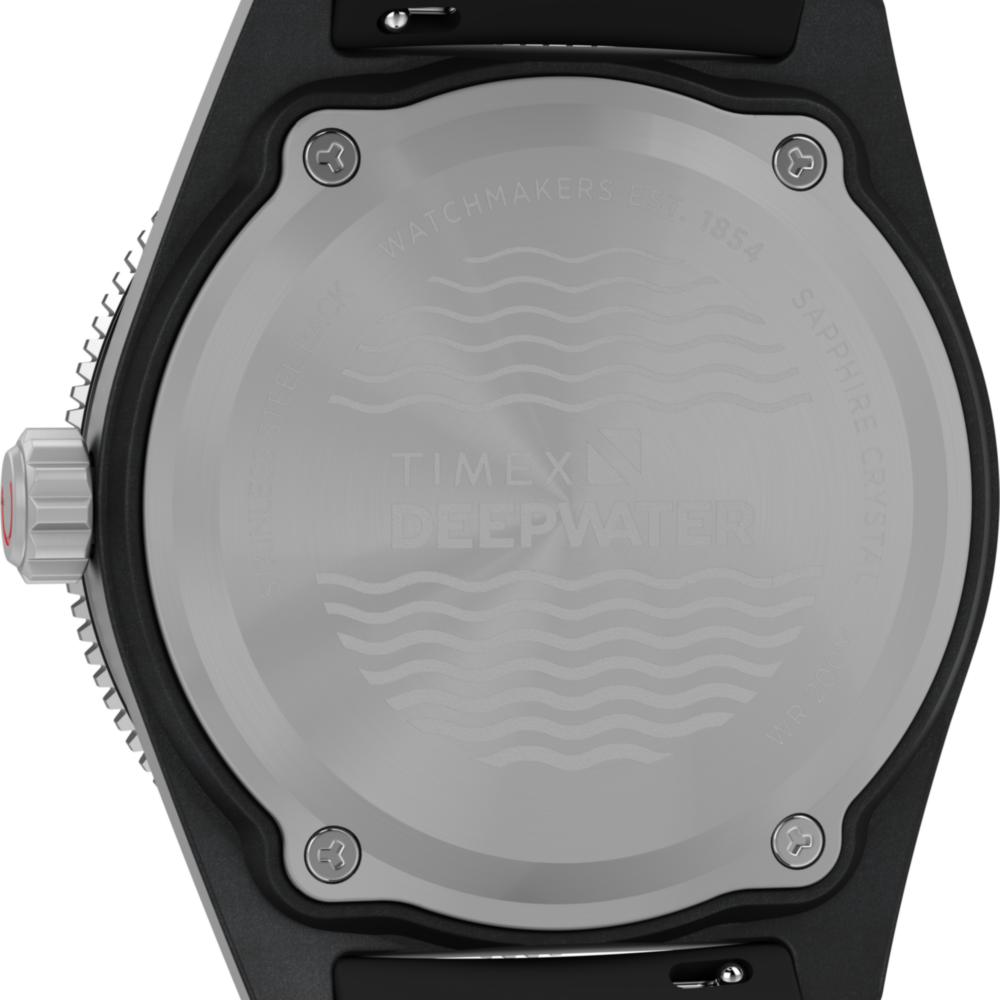 Deepwater Reef 200 XCF 43mm Synthetic Rubber Strap Watch