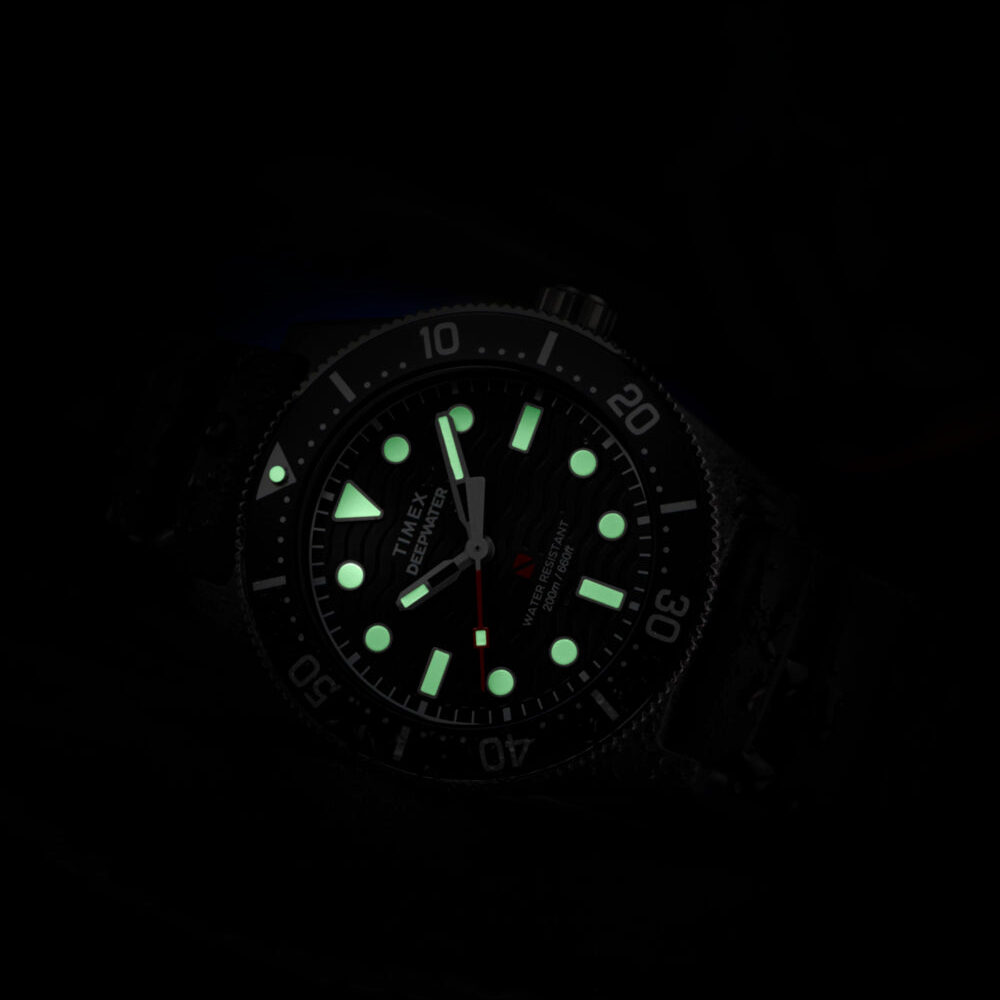 Deepwater Reef 200 XCF 43mm Synthetic Rubber Strap Watch