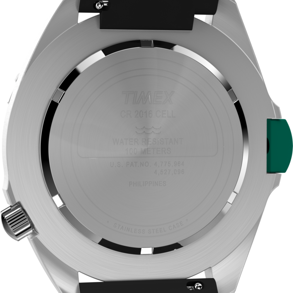 Timex 1995 Intrepid Reissue 46mm Synthetic Rubber Strap Watch