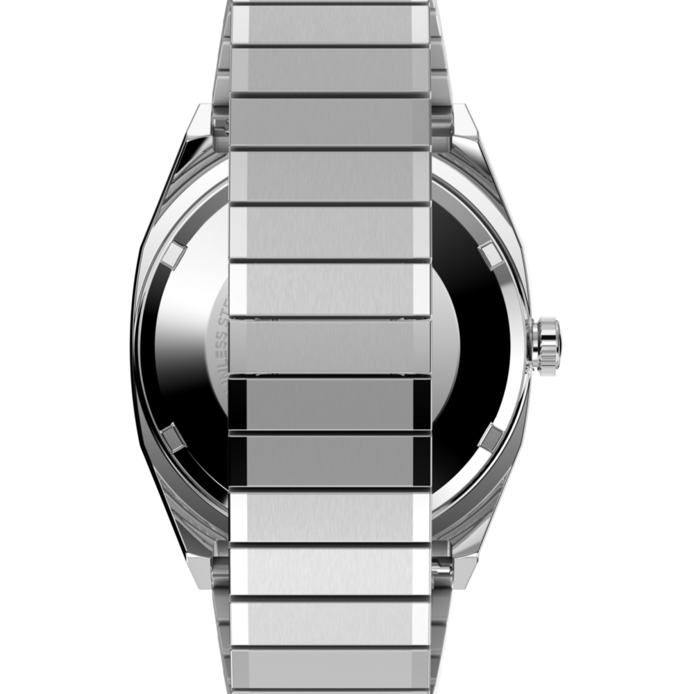 Timex® Automatic 1983 E Line 34mm Stainless Steel Expansion Band Watch