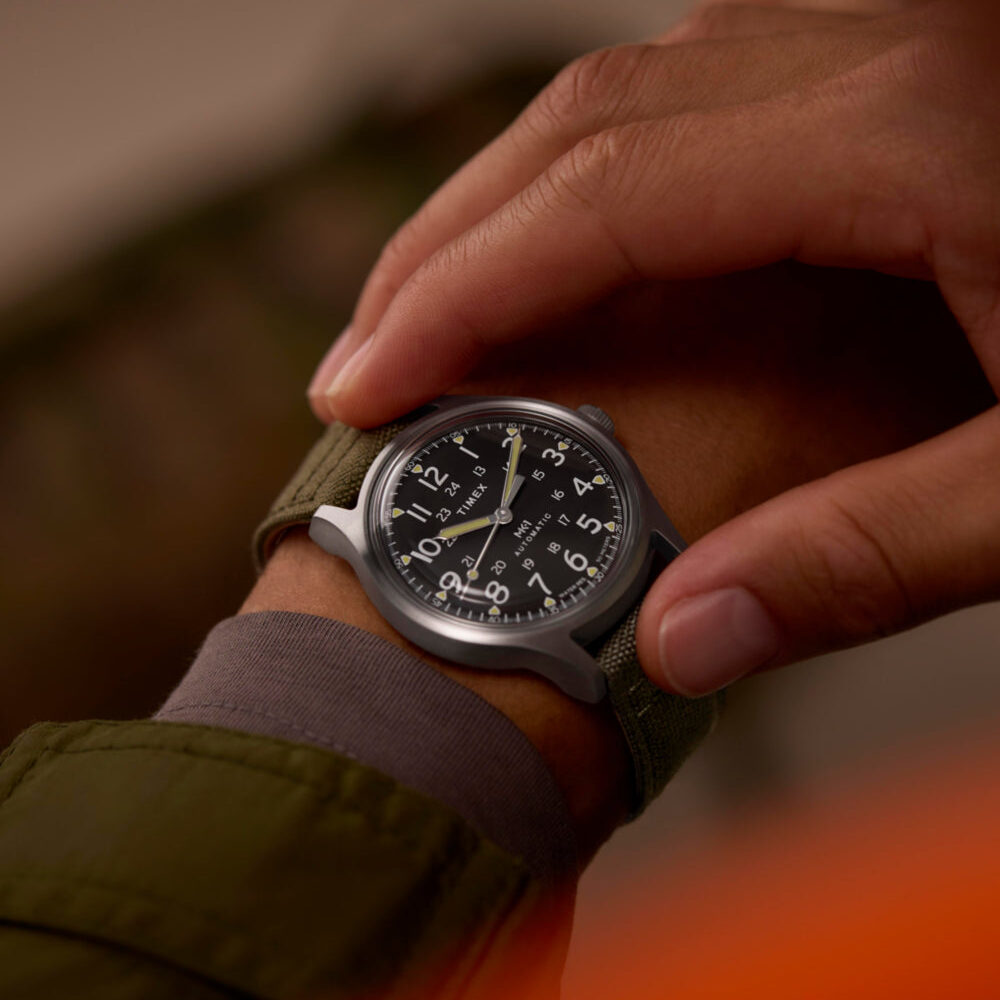 MK1® Automatic 40mm Fabric Strap Watch