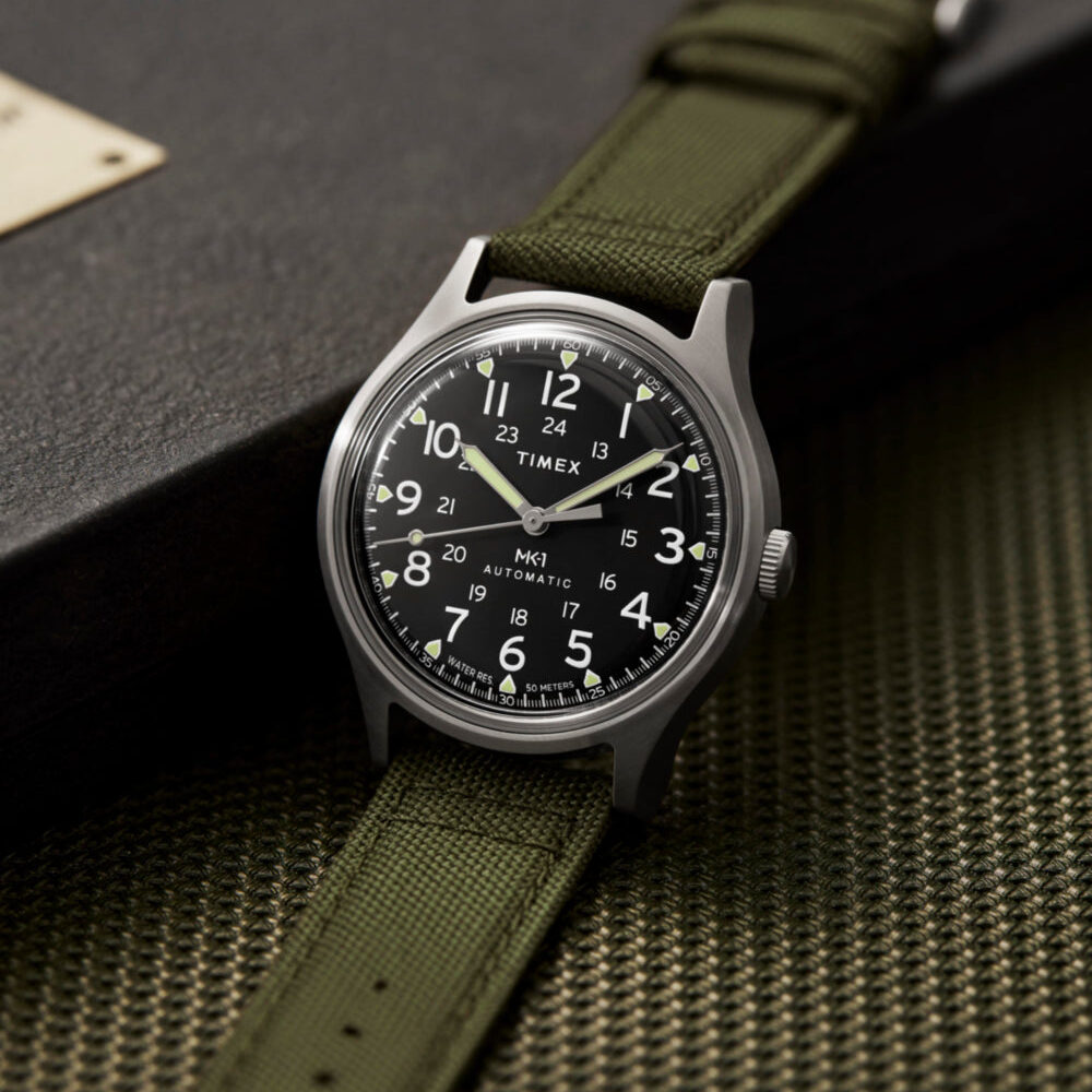 MK1® Automatic 40mm Fabric Strap Watch