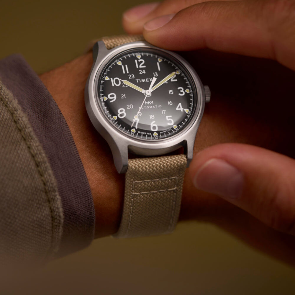 MK1® Automatic 40mm Fabric Strap Watch