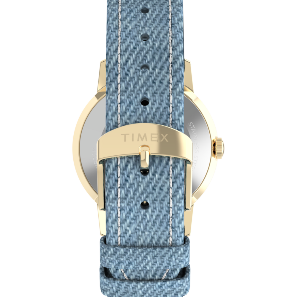 Peanuts® x Timex Marlin® 1965 Reissue Inspired Snoopy Tennis 34mm Fabric Strap Watch
