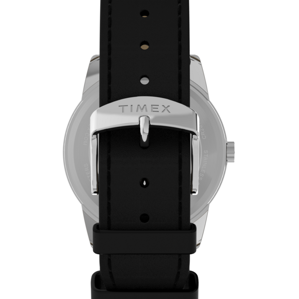 Easy Reader® Classic 38mm Leather Strap Watch