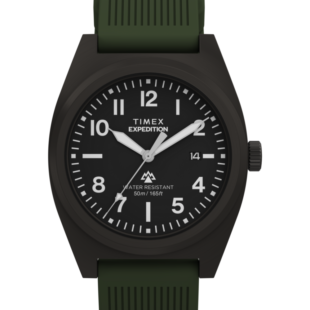 Expedition® Capstone 39mm Silicone Strap Watch