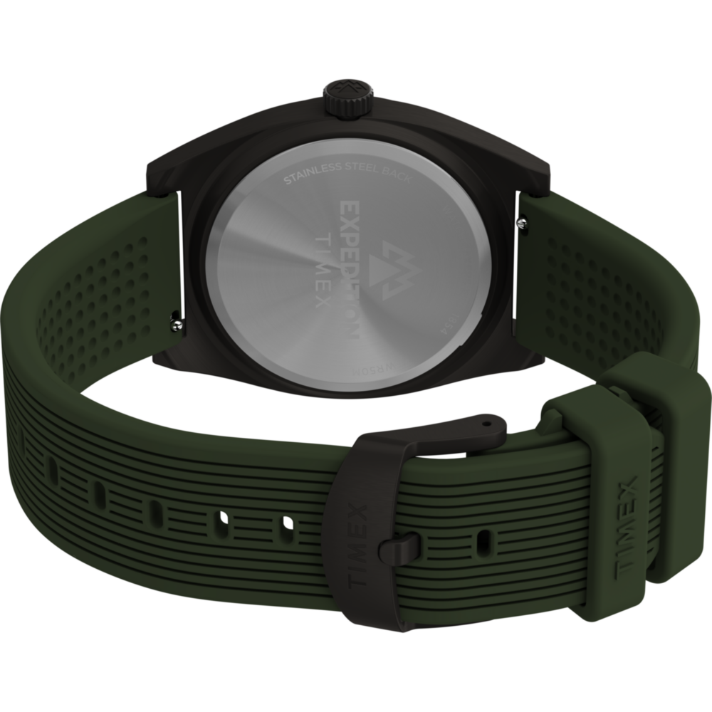 Expedition® Capstone 39mm Silicone Strap Watch
