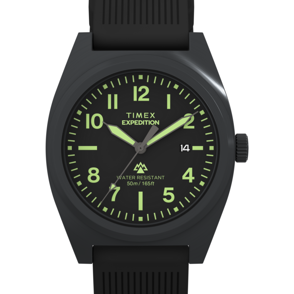 Expedition® Capstone 39mm Silicone Strap Watch