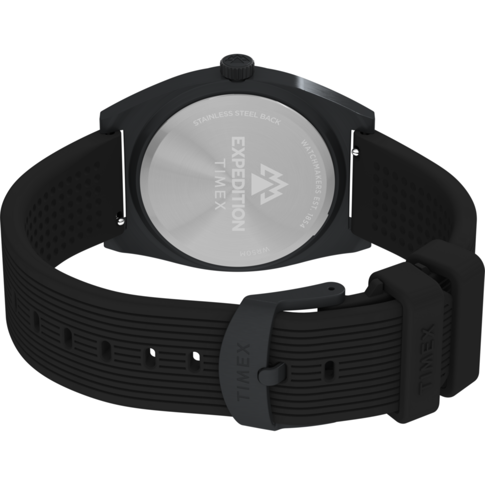 Expedition® Capstone 39mm Silicone Strap Watch